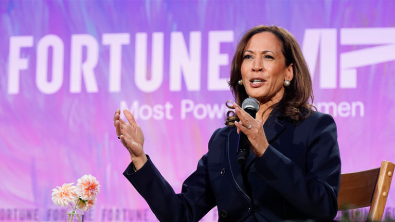 Kamala Harris says Biden made ‘big mistake’ by not inviting Musk to EV event in 2021
