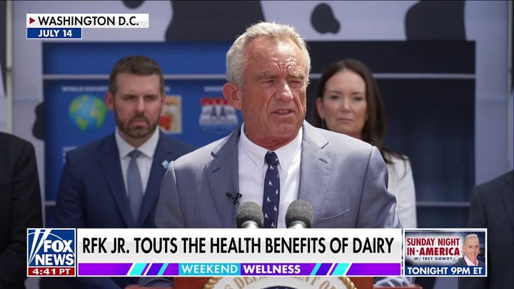 RFK Jr. touts whole milk as healthier than alternatives